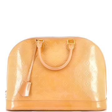 Louis Vuitton Alma Handbag Vernis Gm