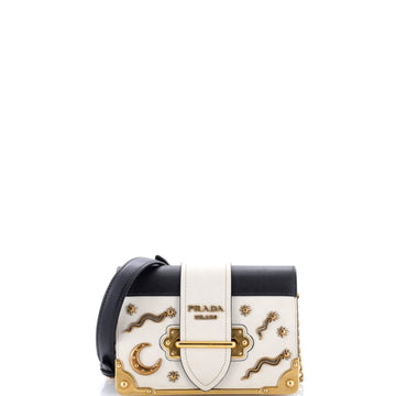 Prada Cahier Crossbody Bag Embellished