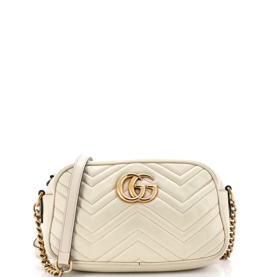 Gucci Gg Marmont Shoulder Bag Chevron