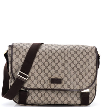 Gucci Double Buckle Messenger Bag Gg