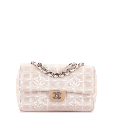 Chanel Travel Line Flap Bag Nylon Medium