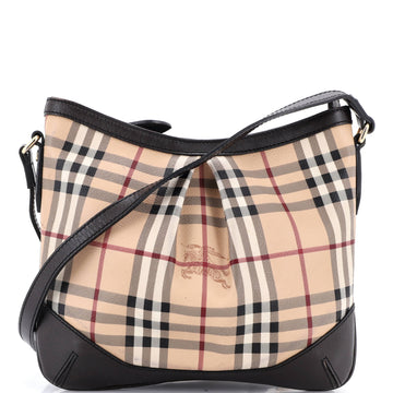 Burberry Hartham Crossbody Bag Haymarket