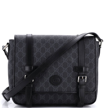 Gucci Interlocking G Patch Messenger Bag