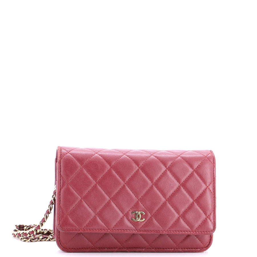 Chanel Wallet On Chain Quilted Lambskin