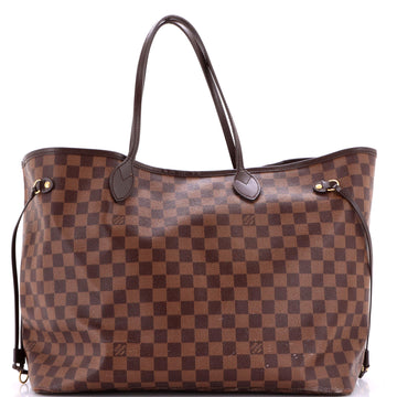 Louis Vuitton Neverfull Nm Tote Damier