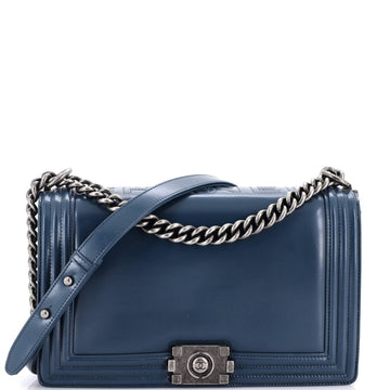 Chanel Reverso Boy Flap Bag Glazed