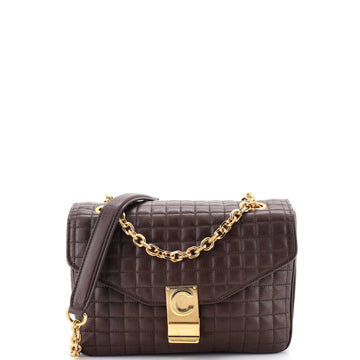 Celine C Bag Quilted Leather Medium