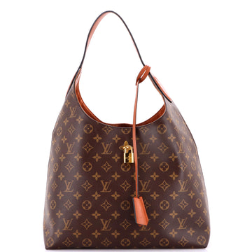 Louis Vuitton Flower Hobo Canvas With