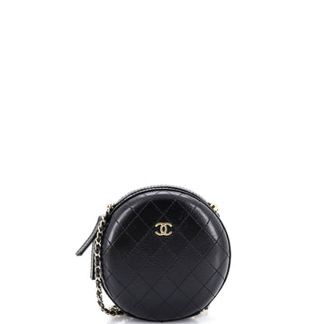 Chanel Round Chain Crossbody Bag