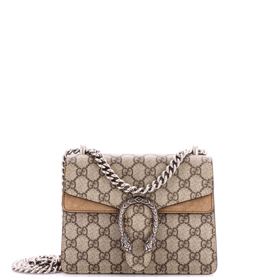 Gucci Dionysus Bag Gg Coated Canvas Mini