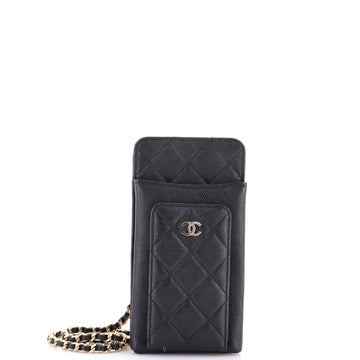 Chanel O Phone Holder Crossbody Bag