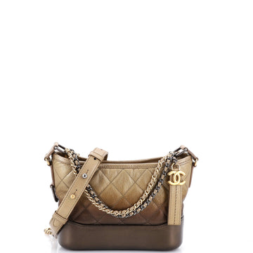 Chanel Gabrielle Hobo Quilted Ombre