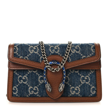 Gucci New Denim Gg Dollar Calfskin