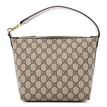 Gucci Gg Supreme Textured Calfskin Web