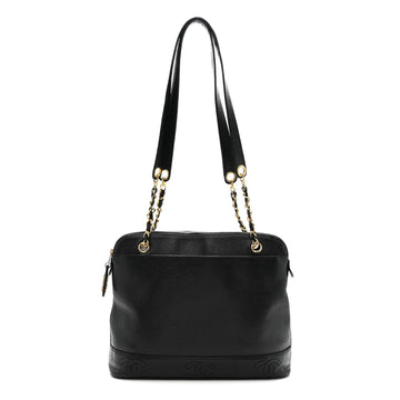 Chanel Caviar Triple Cc Shoulder Bag
