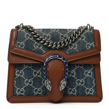 Gucci New Denim Gg Dollar Calfskin