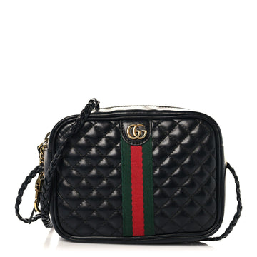 Gucci Calfskin Trapuntata Web Mini Gg