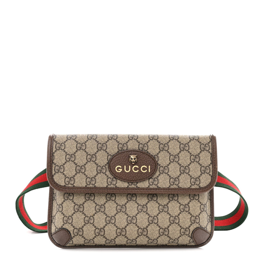 Gucci Gg Supreme Neo Vintage Web Belt