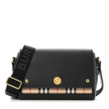 Burberry Coated Canvas Calfskin Vintage