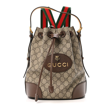 Gucci Gg Supreme Neo Vintage Drawstring