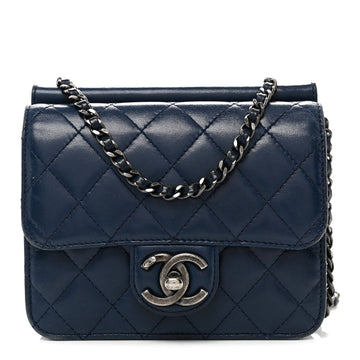 Chanel Lambskin Quilted Mini Crossing