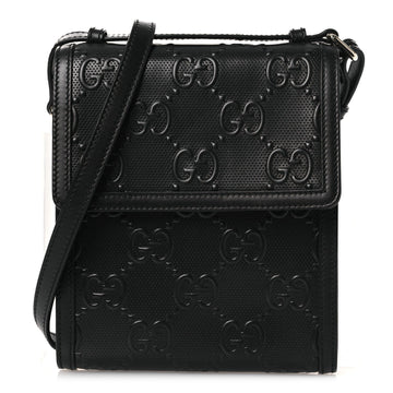 Gucci Calfskin Gg Tennis Embossed