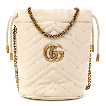 Gucci Calfskin Matelasse Mini Gg Marmont