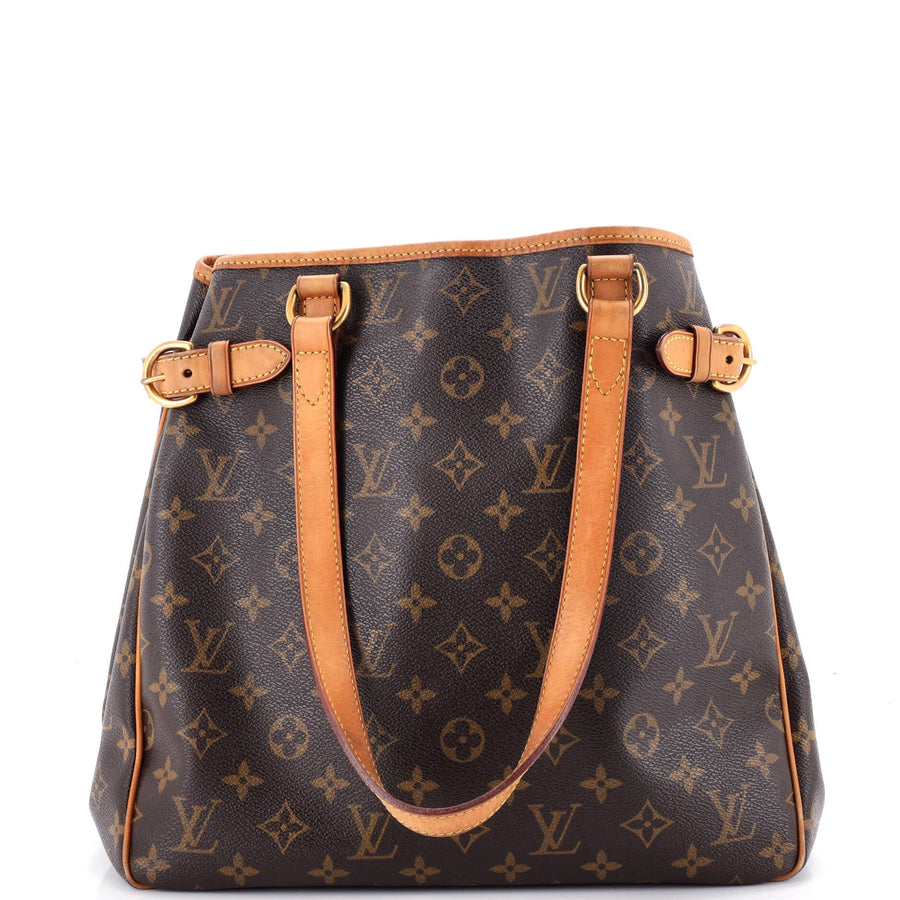 Louis Vuitton Batignolles Handbag Canvas