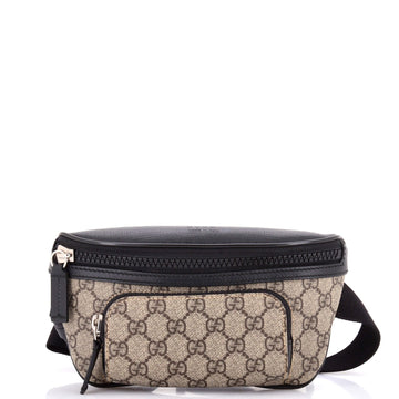 Gucci Eden Waist Bag Gg Coated Canvas