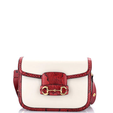 Gucci Horsebit Shoulder Bag Leather With