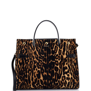 Burberry Title Top Handle Bag Printed