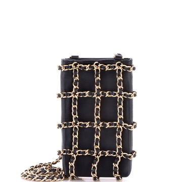 Chanel Tech Me Out Clutch With Chain