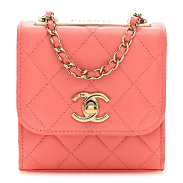 Chanel Lambskin Quilted Mini Trendy Cc