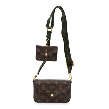 Louis Vuitton Felicie Strap & Go Kaki