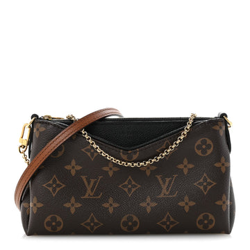 Louis Vuitton Pallas Clutch Black