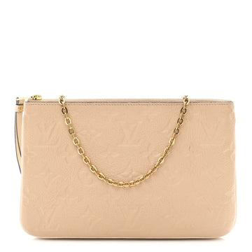 Louis Vuitton Empreinte Double Zip