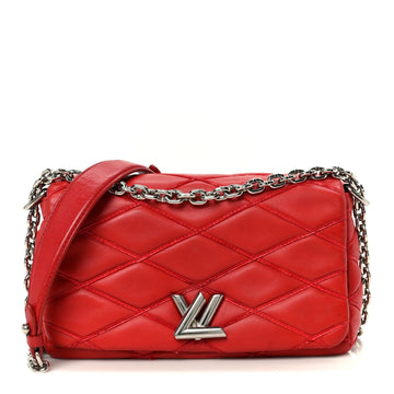 Louis Vuitton Lambskin Malletage Go-14