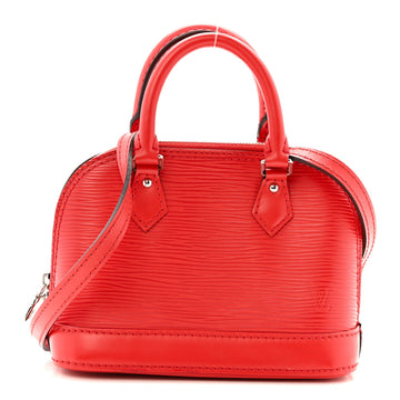 Louis Vuitton Epi Nano Alma Coquelicot