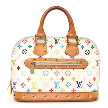 Louis Vuitton Multicolor Alma White