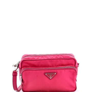 Prada Front Pocket Camera Bag Tessuto