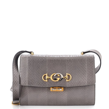 Gucci Zumi Shoulder Bag Python Small