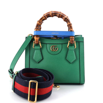 Gucci Diana Nm Bamboo Handle Tote