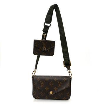 Louis Vuitton Felicie Strap & Go Kaki