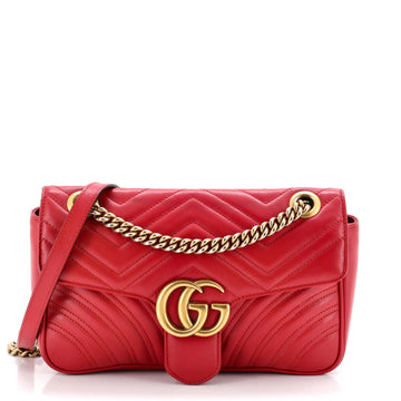 Gucci Gg Marmont Flap Bag Matelasse