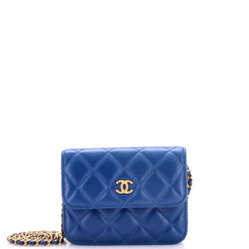 Chanel Pearl Crush Flap Clutch With