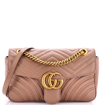 Gucci Gg Marmont Flap Bag Matelasse