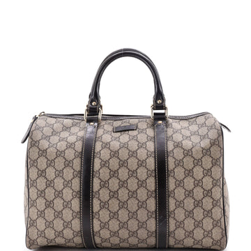 Gucci Joy Boston Bag Gg Coated Canvas