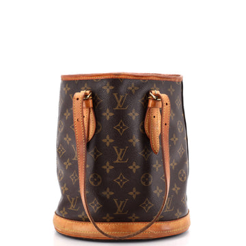 Louis Vuitton Petit Bucket Bag Canvas