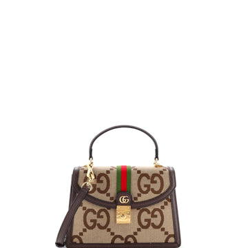 Gucci Ophidia Flap Top Handle Bag Jumbo