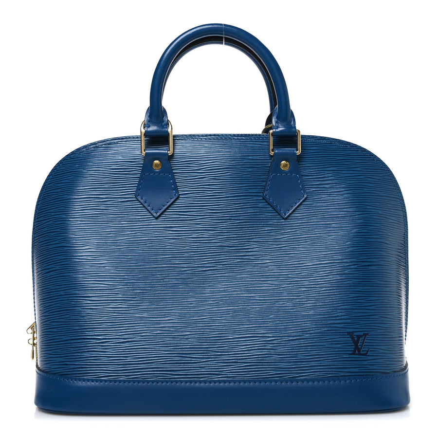 Louis Vuitton Epi Alma Pm Cyan